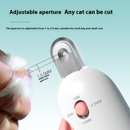 Cat Nail Scissors With Gravity Push Scissors Petcare