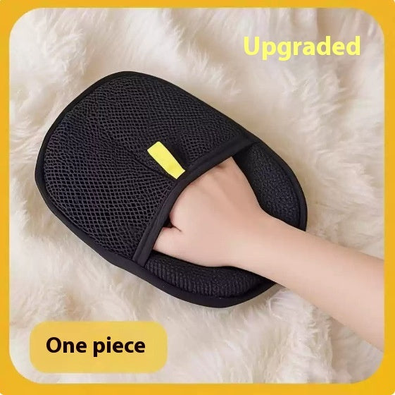 Pet Hair Remover Mitt Pet Hair Remover Gloves Deshedding Brush Glove For Dog Cat Rabbit With Long Short Curly Hair Petcare