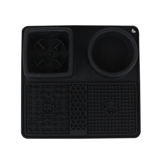Silicone Multifunctional Pet Slow Feeding Bowl Licking Mat LoyalTails