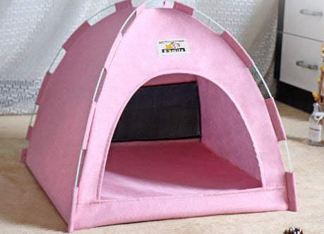 Cozy Pet Tent Bed – All-Season Cat & Dog Nest for Small to Medium Pets Petcare