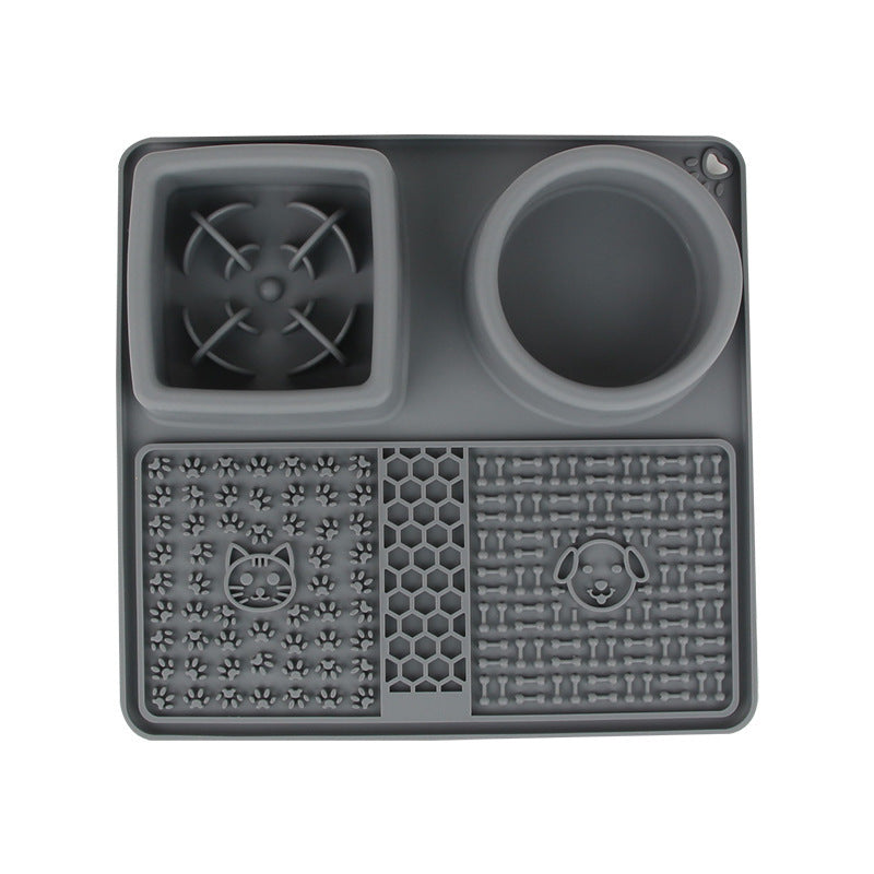 Silicone Multifunctional Pet Slow Feeding Bowl Licking Mat LoyalTails