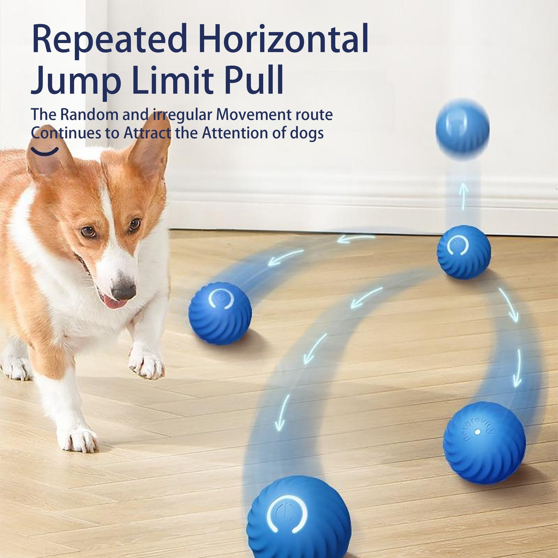 Automatic Bouncing Cat Toy Ball – Interactive Self-Moving Training Ball for Indoor Cats Petcare