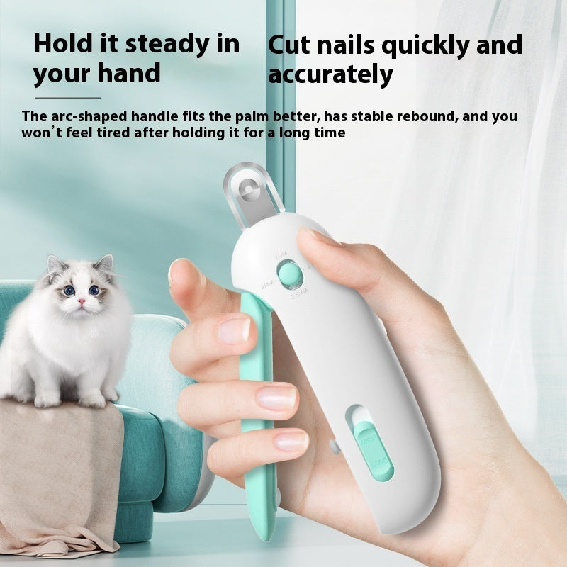 Cat Nail Scissors With Gravity Push Scissors Petcare