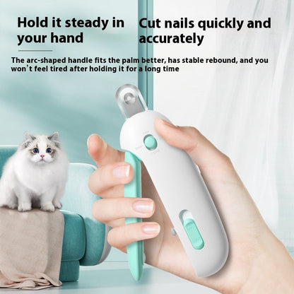 Cat Nail Scissors With Gravity Push Scissors Petcare