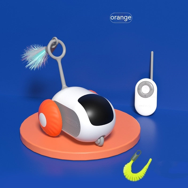 Remote Control Interactive Cat Car Toy – USB Rechargeable, Automatic Chase, Smart Motion Petcare