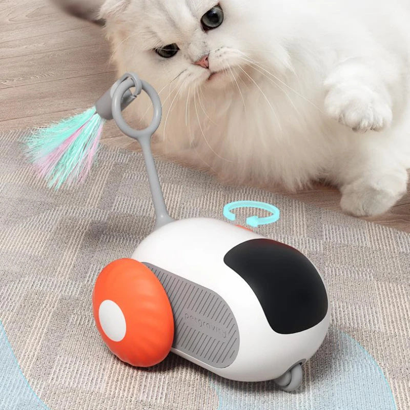 Remote Control Interactive Cat Car Toy – USB Rechargeable, Automatic Chase, Smart Motion Petcare