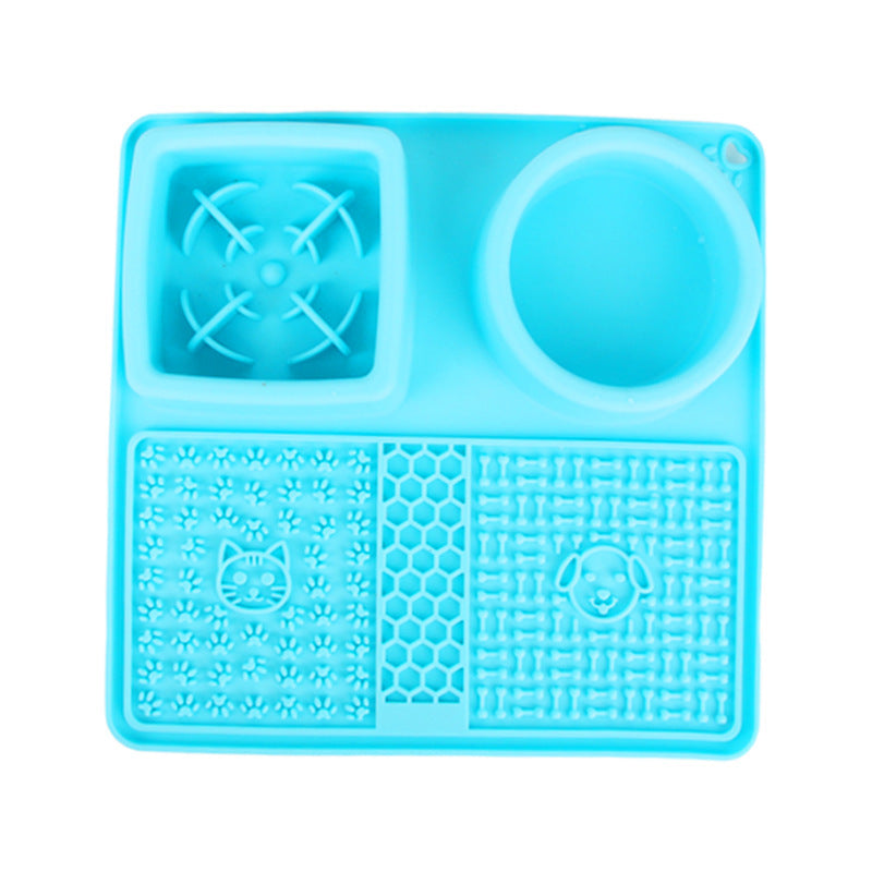 Silicone Multifunctional Pet Slow Feeding Bowl Licking Mat LoyalTails