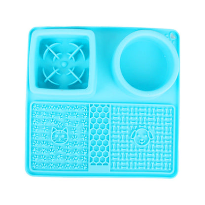 Silicone Multifunctional Pet Slow Feeding Bowl Licking Mat LoyalTails