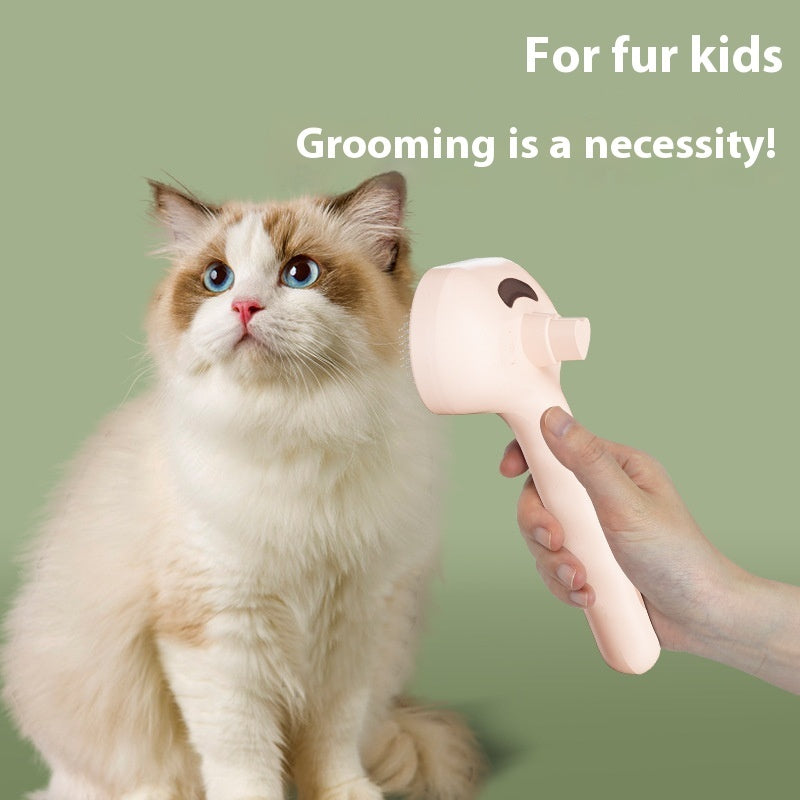 Pet Grooming Spray Comb – Hair Remover & Dematting Brush for Cats & Dogs Petcare