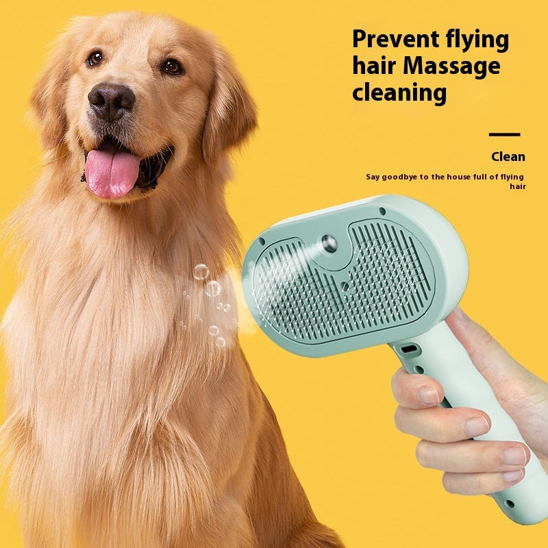 Pet Grooming Spray Comb – Hair Remover & Dematting Brush for Cats & Dogs Petcare
