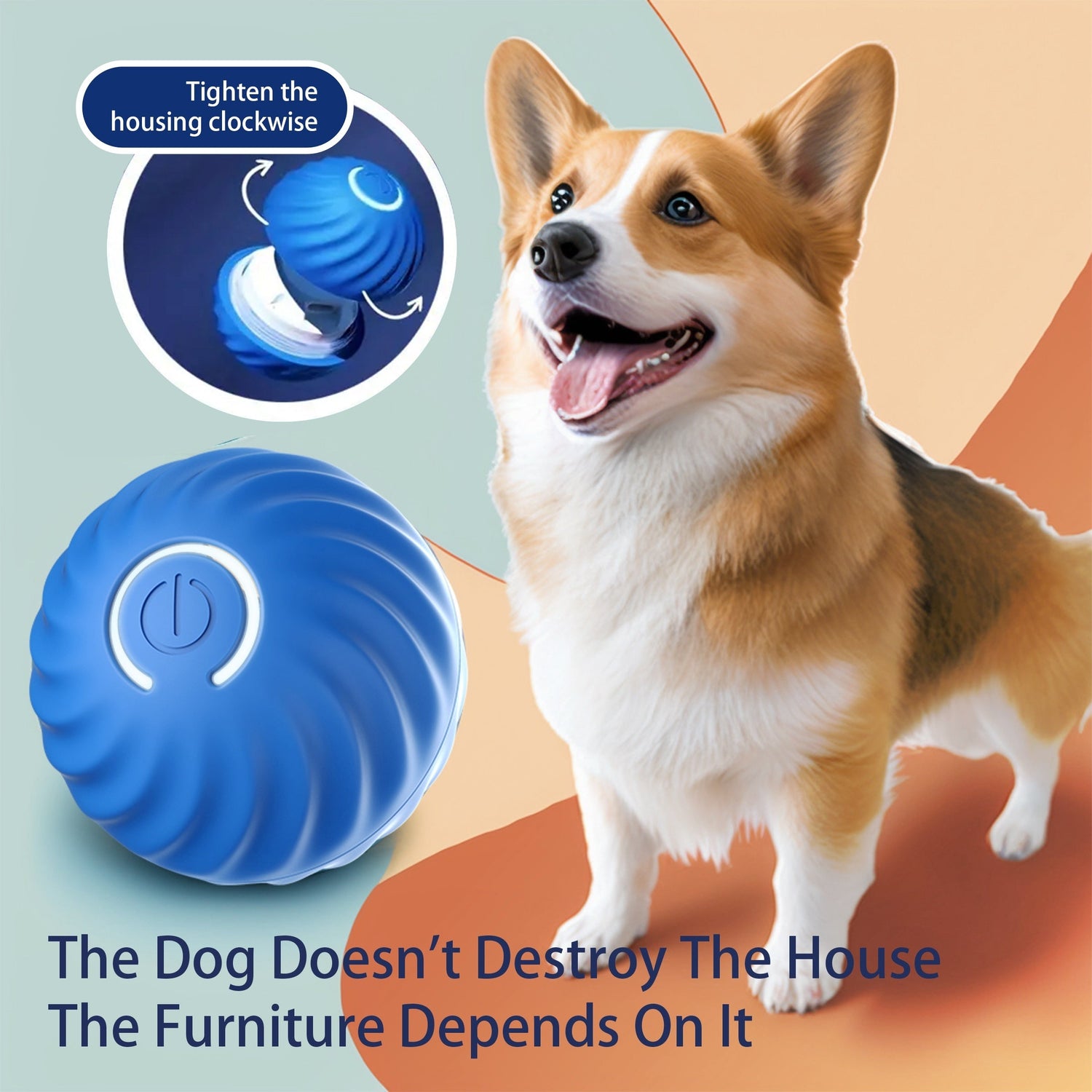 Automatic Bouncing Cat Toy Ball – Interactive Self-Moving Training Ball for Indoor Cats Petcare