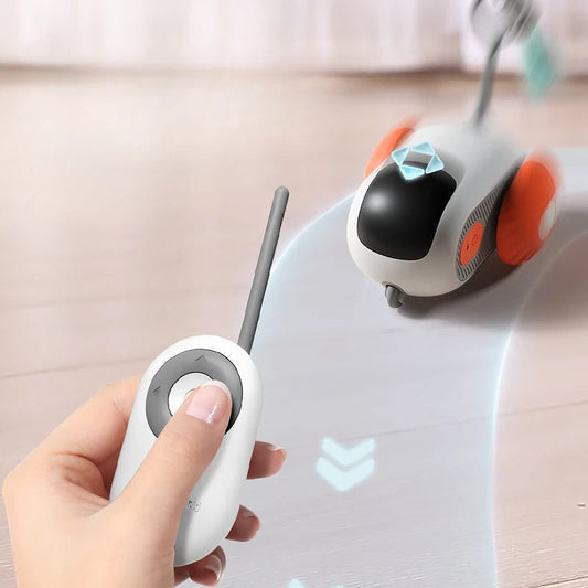 Remote Control Interactive Cat Car Toy – USB Rechargeable, Automatic Chase, Smart Motion Petcare