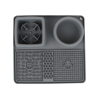 Silicone Multifunctional Pet Slow Feeding Bowl Licking Mat LoyalTails