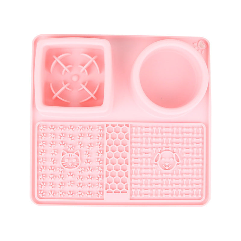 Silicone Multifunctional Pet Slow Feeding Bowl Licking Mat LoyalTails