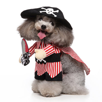 Cosplay Pet Supplies Standing Outfit Funny Dog Clothes Upright Outfit Halloween Christmas Dress Up Pet Outfit LoyalTails